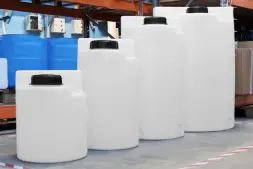 Емкость дозировочная 60л под плотность до 1.3 г/см3 белая