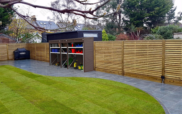 Шкаф уличный ROLL‑BOX VILLAGE ROOF XL-3.2