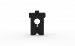 Крючок ДВК наклонный 50 мм