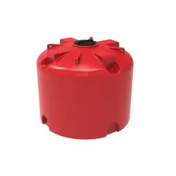 Емкость пластиковая для хранения удобрений (КАС/ЖКУ) ЭКОПРОМ TR, 4500 л, красный [107.4501.101.0]