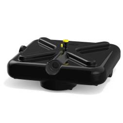 Бак пластиковый для летнего душа РОСА 200 л, черный [DRS200S1]