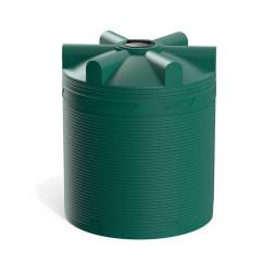 Емкость (резервуар) пластиковая вертикальная с крышкой, 9000 л, черный [TV9000S1]