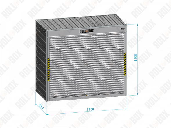 Шкаф в паркинг ROLL‑BOX BUDGET XS-0