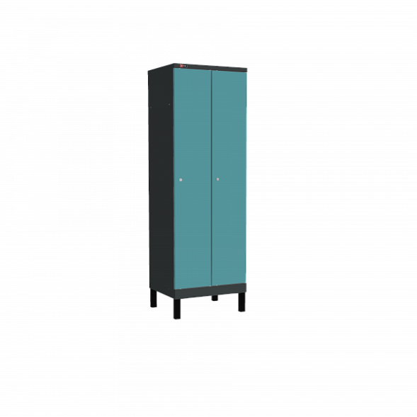 Шкаф ДиКом УНО-321 (RAL 7016+RAL 5018) [ ER-00031299 ]