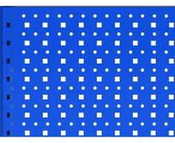 Стойка односторонняя для пластиковых ящиков ДВК SORTEX 1075 №1-3, синий [КГ030378]
