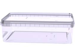 Контейнер пластиковый прямоугольный, 1л, прозрачный