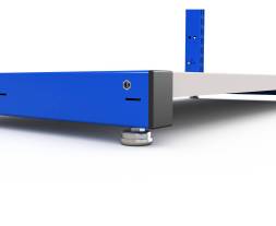 Система для хранения металлическая односторонняя ДВК SORTEX 1075 №1-4, синий [КГ030379]