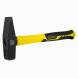 Молоток слесарный кованый, фиберглассовая рукоятка, 800 г. BERGER