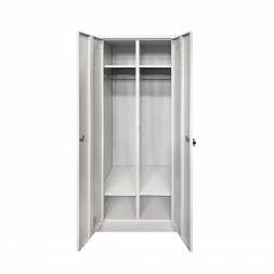 Шкаф металлический для одежды двухдверный 1850х520х500мм (2L-B1A-520) [ ER-00039086 ]