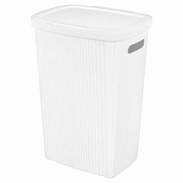 Корзина для белья Velvet, 60л, белый