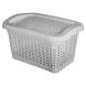 Корзина универсальная 20л, светло-серый