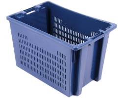 Пластиковый ящик 600х400х400 с перфорированными стенками