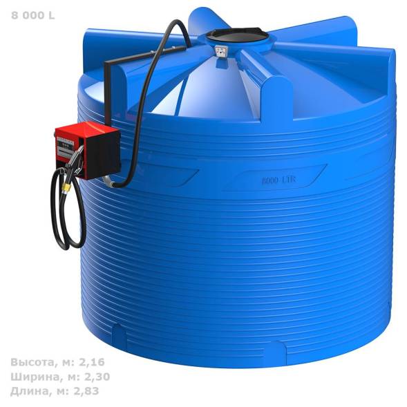 Мини АЗС V 8000 Китай Премиум JYB60 - раздаточная колонка со счетчиком