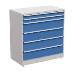 Тумба с выдвижными ящиками Treston 130/140-38, 61807038H