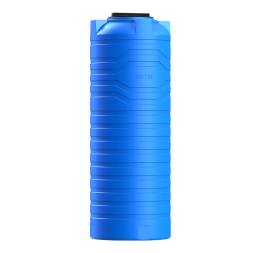 Емкость пластиковая цилиндрическая вертикальная, 500 л, синий [TN500S13]