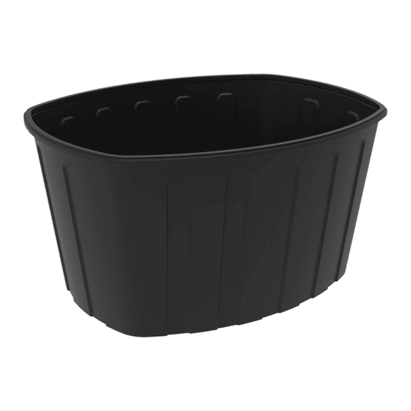Ванна пластиковая пищевая О, 1000 л, HDPE, черный [131.1000.899.000] в Владивостоке