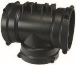 Тройник G3 T9F пластик Италия