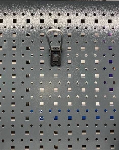 Держатель ДВК прямоугольный L=155 мм